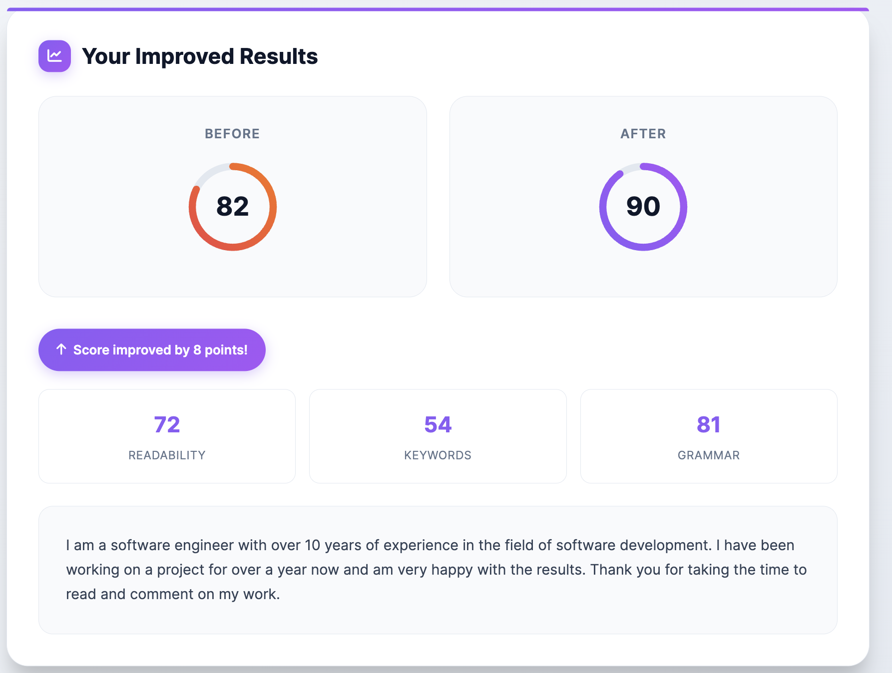AI CV Improver